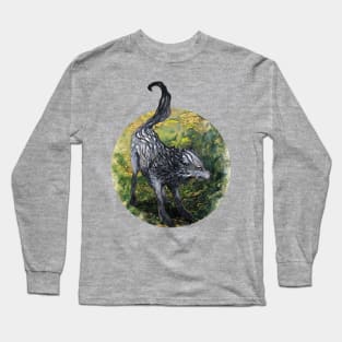 The Black Wolf of the Forest Glen Long Sleeve T-Shirt